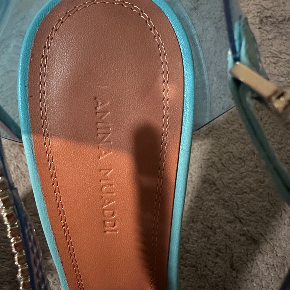 Amina Muaddi Ursina Heels - Picture 5 of 7